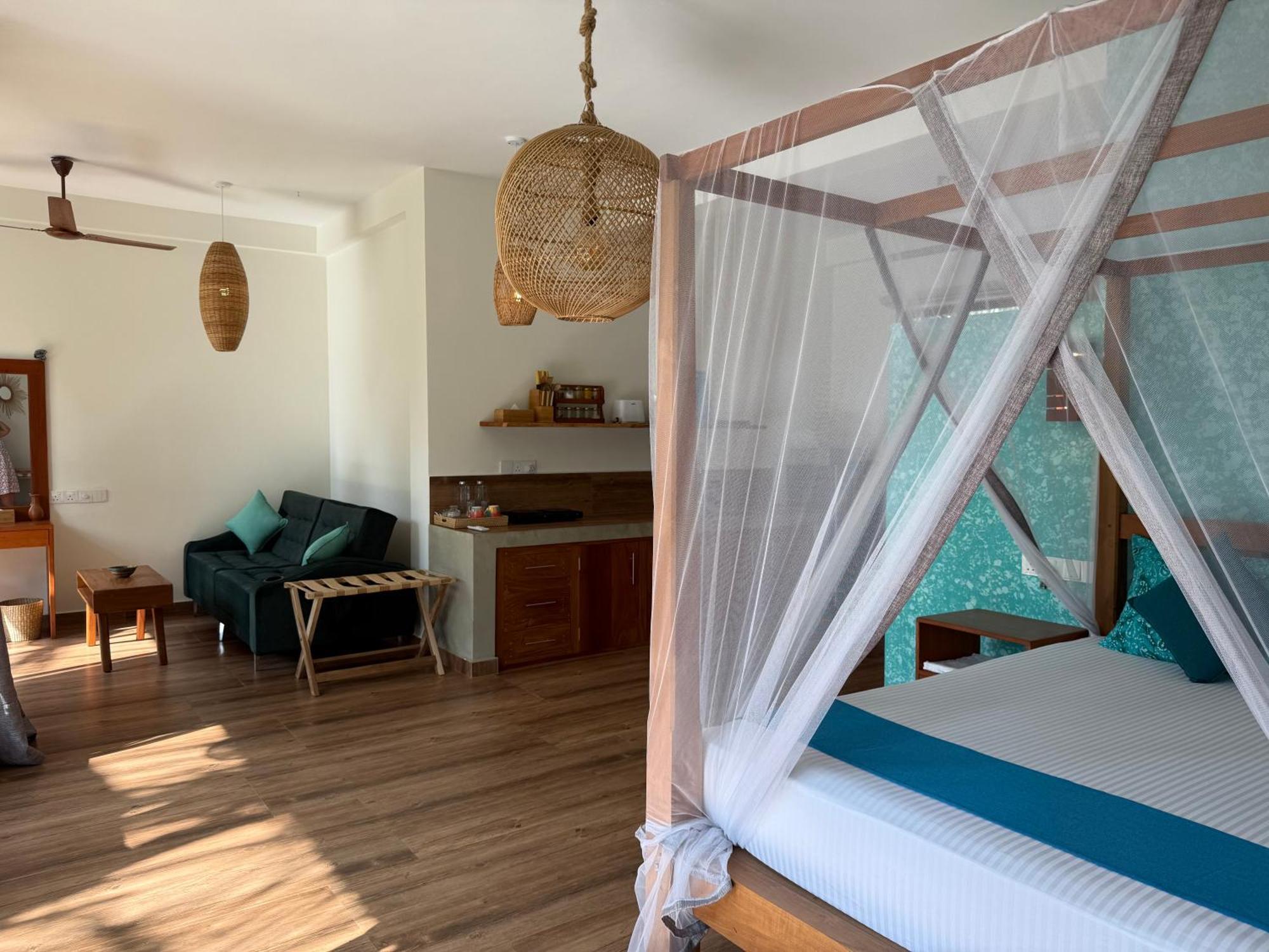 Bed and Breakfast Sri Palms Kosgoda Exterior foto