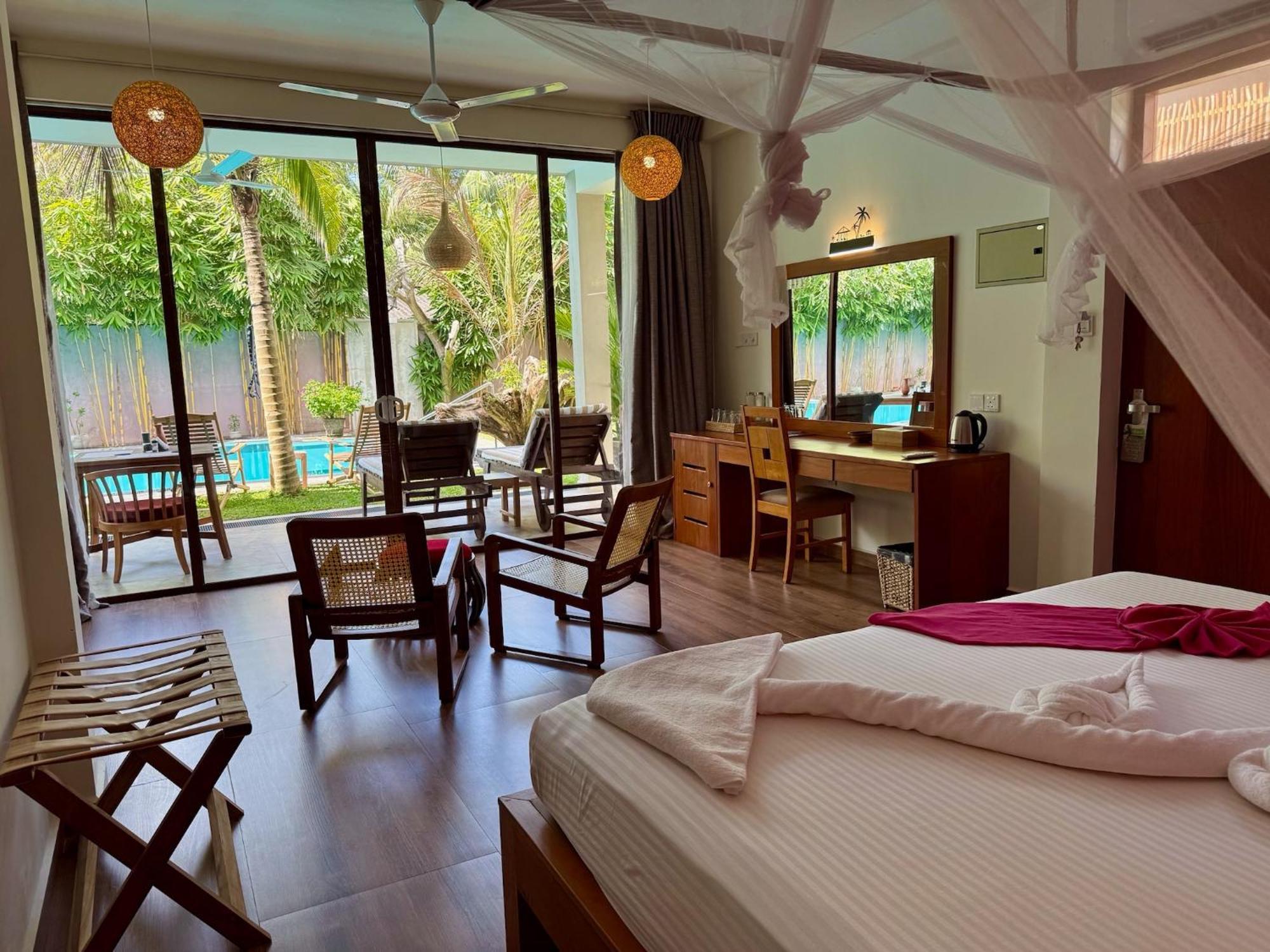 Bed and Breakfast Sri Palms Kosgoda Exterior foto