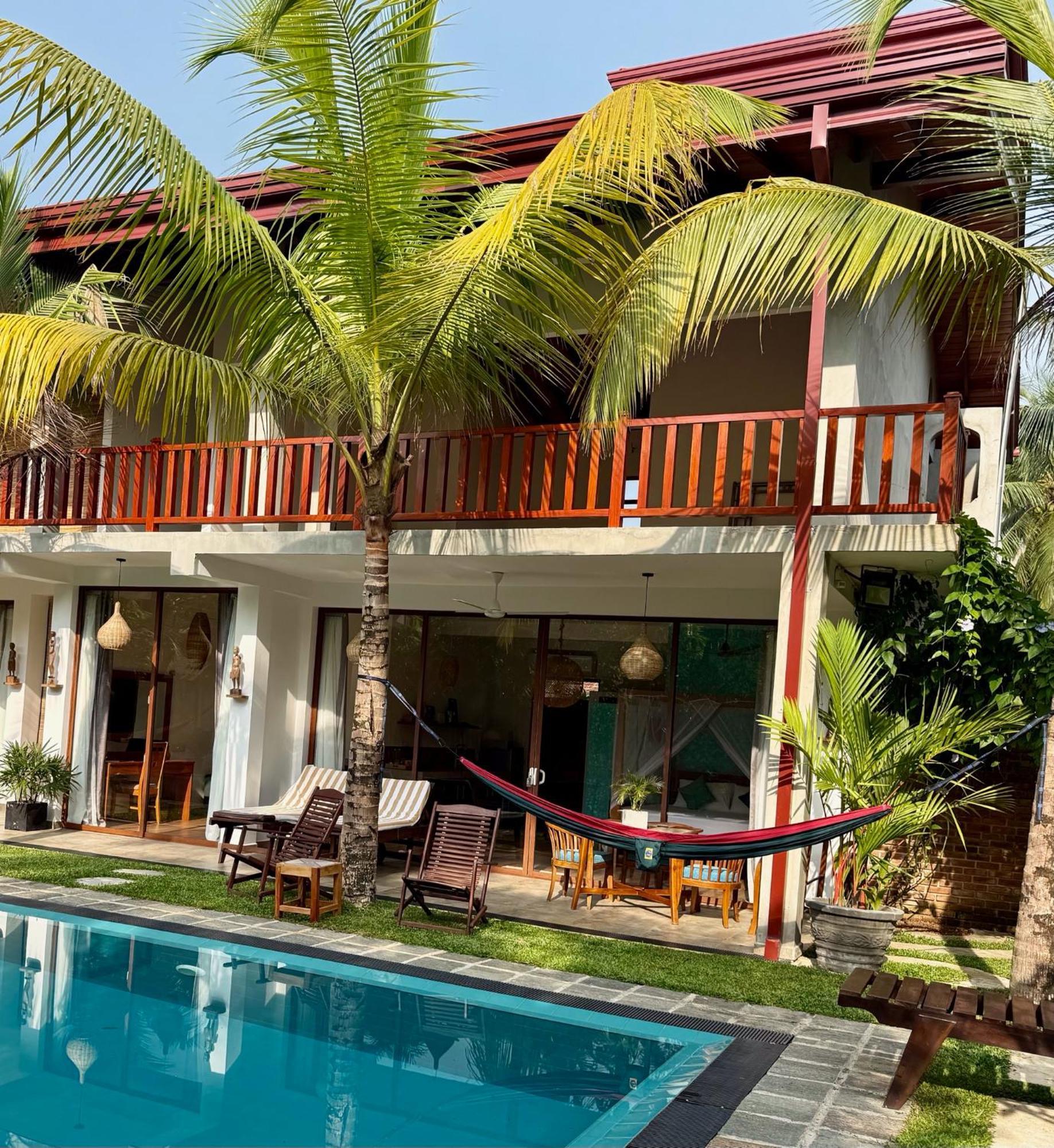 Bed and Breakfast Sri Palms Kosgoda Exterior foto